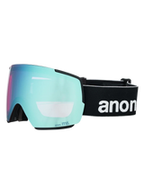 ANON M5 Black - Perceive Variable Blue + Perceive Cloudy Pink + MFI Face Mask Snow Goggle Snow Goggles Anon 