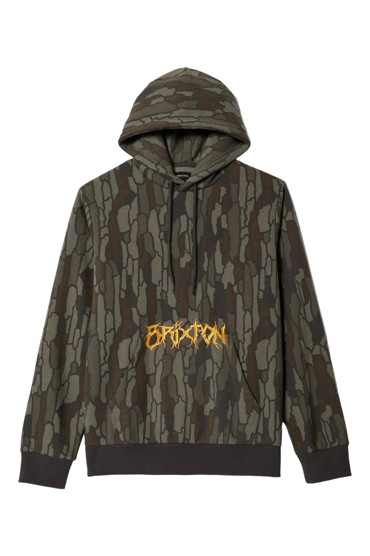 BRIXTON Void Hunter Pullover Hoodie Bark Camo Men's Pullover Hoodies Brixton 