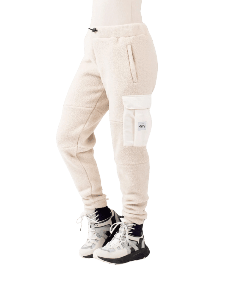 EIVY Women's Cargo Sherpa Base Layer Pant Faded Cloud Women's Pants Eivy 