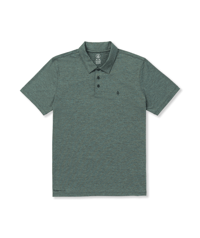 VOLCOM Hazard Pro Polo Shirt Fir Green Men's Polos Volcom 