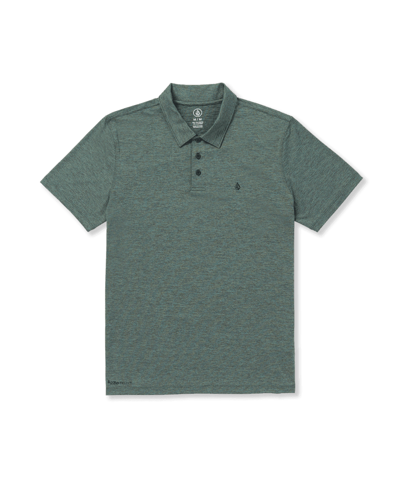 VOLCOM Hazard Pro Polo Shirt Fir Green Men's Polos Volcom 