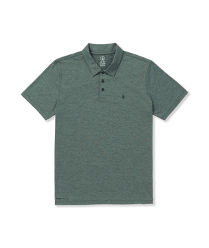 VOLCOM Hazard Pro Polo Shirt Fir Green Men's Polos Volcom 