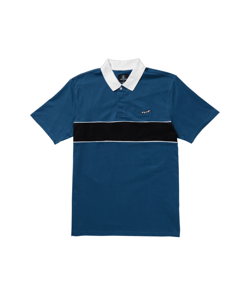 VOLCOM Gemstone Polo T-Shirt Deep Blue Men's Polos Volcom 