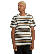 VOLCOM Parotic Crew T-Shirt Off White Men's Short Sleeve T-Shirts Volcom 