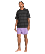 VOLCOM Yewster Crew T-Shirt Asphalt Black Men's Short Sleeve T-Shirts Volcom 