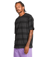 VOLCOM Yewster Crew T-Shirt Asphalt Black Men's Short Sleeve T-Shirts Volcom 