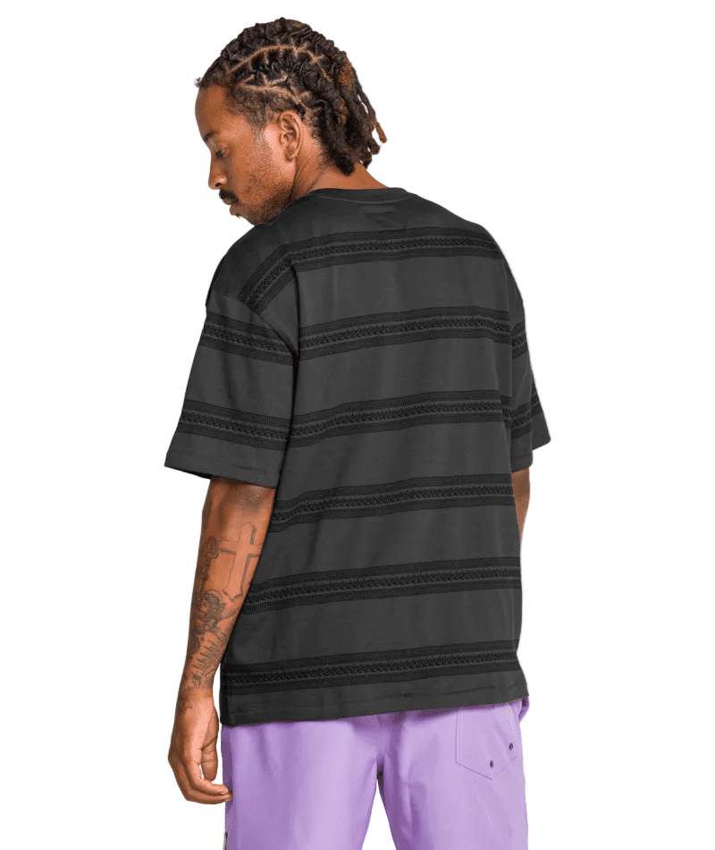VOLCOM Yewster Crew T-Shirt Asphalt Black Men's Short Sleeve T-Shirts Volcom 