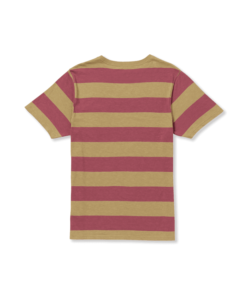 VOLCOM Bolders Crew T-Shirt Dark Khaki Men's Short Sleeve T-Shirts Volcom 