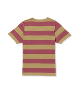 VOLCOM Bolders Crew T-Shirt Dark Khaki Men's Short Sleeve T-Shirts Volcom 