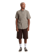 VOLCOM Brewster Short Sleeve Button Up Dirty White Men's Short Sleeve Button Up Shirts Volcom 