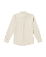 VOLCOM Veeco Oxford Long Sleeve Button Up Dirty White Men's Long Sleeve Button Up Shirts Volcom 