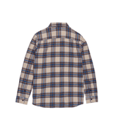 VOLCOM Caden Plaid Long Sleeve Button Up Light Khaki Men's Long Sleeve Button Up Shirts Volcom 