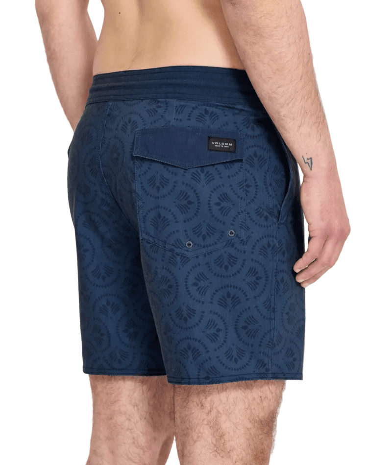 VOLCOM Psyche Cotton Trunks Midnight Blue Men's Boardshorts Volcom 