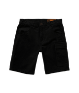 VOLCOM Workwear Caliper II Relaxed Work Short Black Men's Walkshorts Volcom 