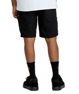 VOLCOM Workwear Caliper II Relaxed Work Short Black Men's Walkshorts Volcom 