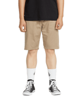 VOLCOM Fricking Modern Stretch Shorts Khaki Men's Walkshorts Volcom 