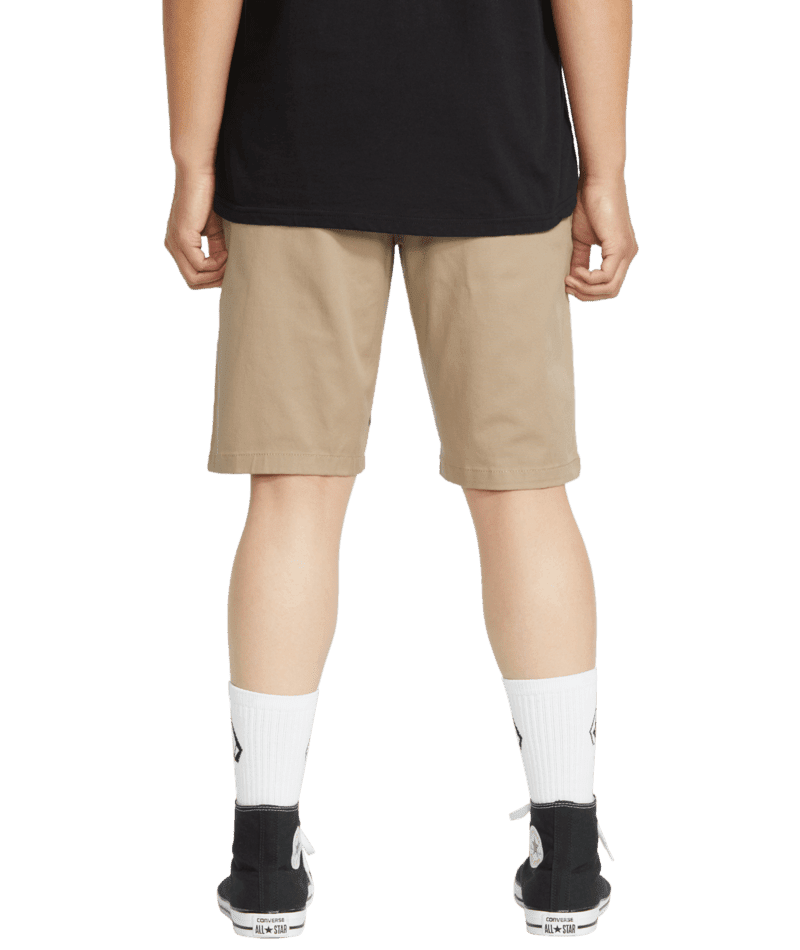 VOLCOM Fricking Modern Stretch Shorts Khaki Men's Walkshorts Volcom 