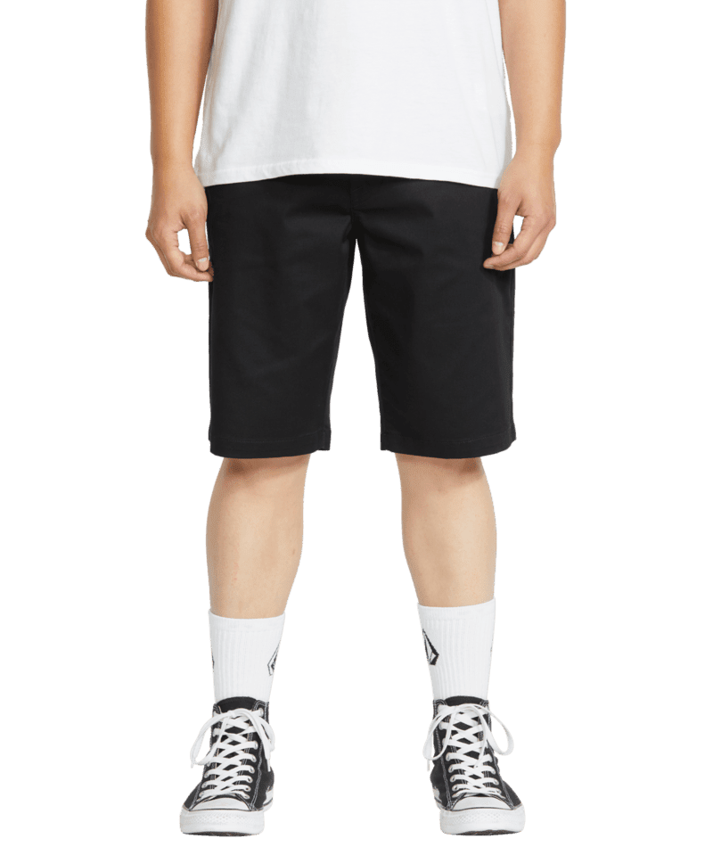 VOLCOM Frickin Modern Stretch Shorts Black Men's Walkshorts Volcom 