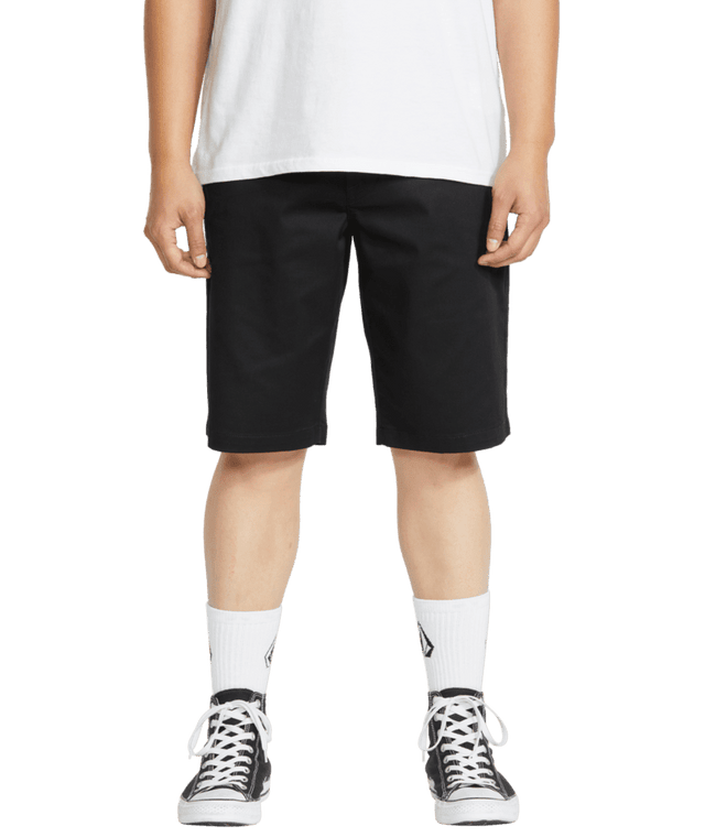 VOLCOM Frickin Modern Stretch Shorts Black Men's Walkshorts Volcom 