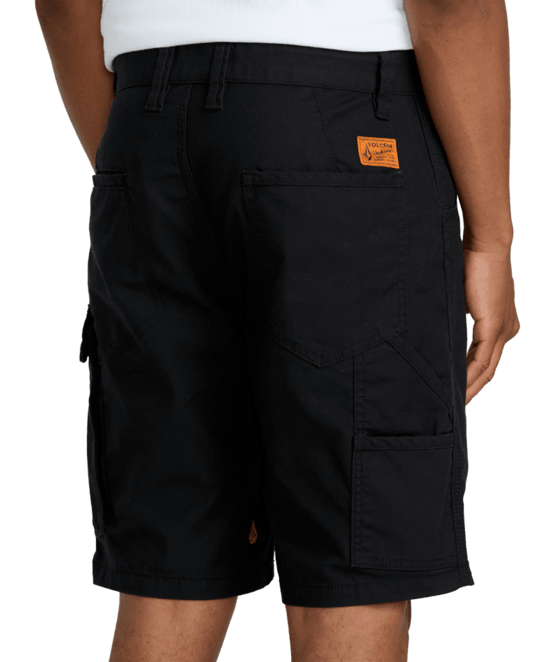 VOLCOM Caliper II 22" Work Shorts Black Men's Walkshorts Volcom 