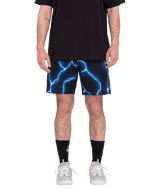 VOLCOM Featured Artist Travis Spinks Ascender Short Black Men's Walkshorts Volcom 