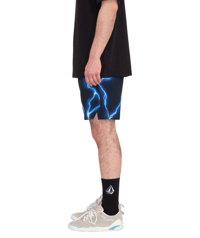 VOLCOM Featured Artist Travis Spinks Ascender Short Black Men's Walkshorts Volcom 