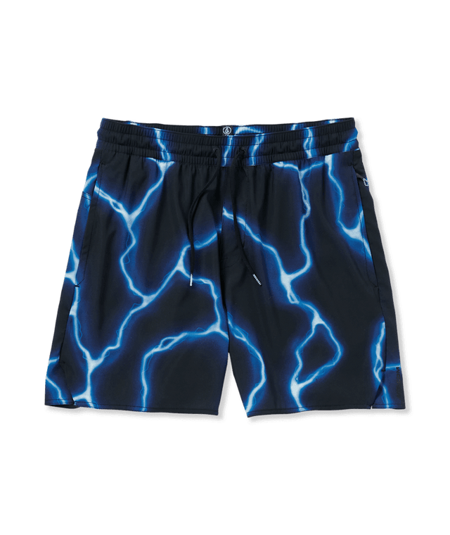 VOLCOM Featured Artist Travis Spinks Ascender Short Black Men's Walkshorts Volcom 