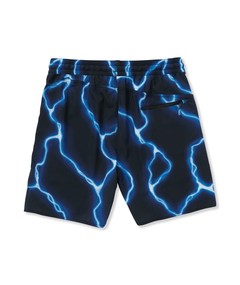 VOLCOM Featured Artist Travis Spinks Ascender Short Black Men's Walkshorts Volcom 