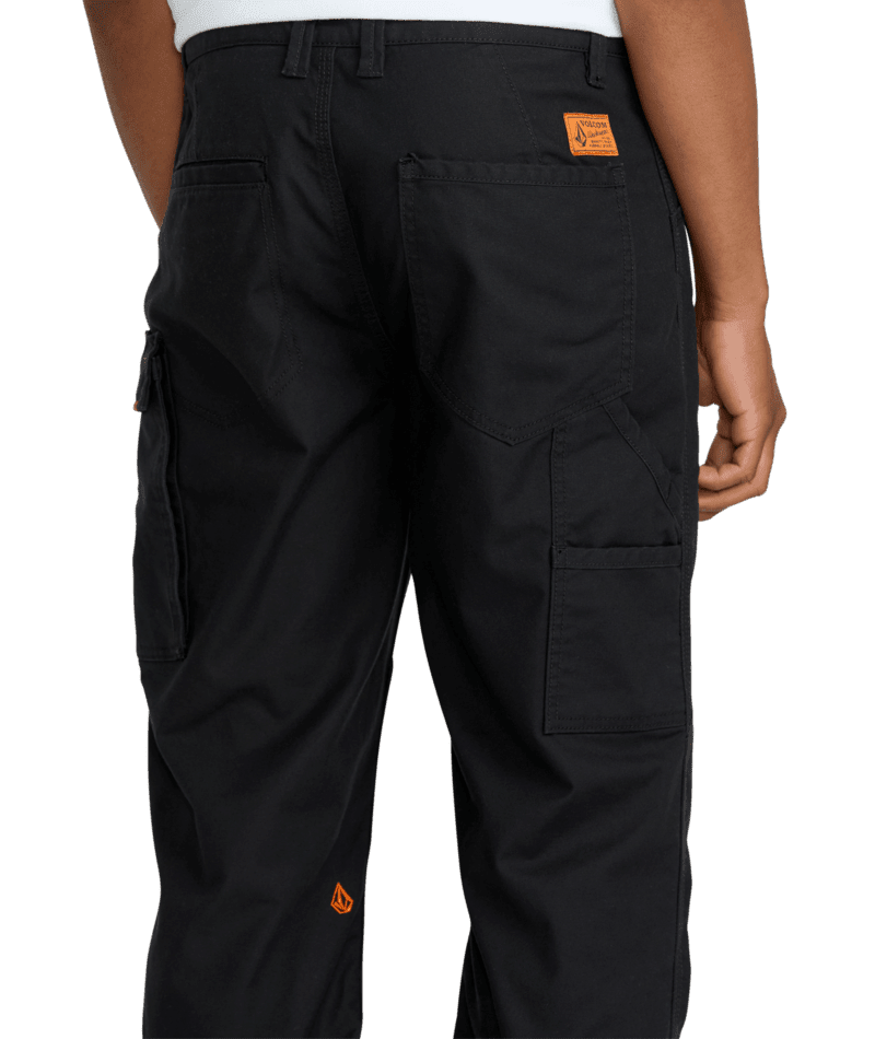 VOLCOM Caliper II Relaxed Work Pant Black Men's Pants Volcom 