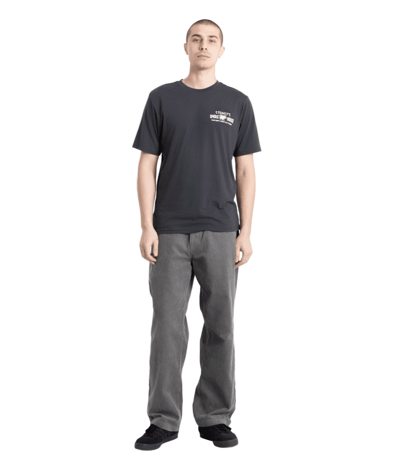 VOLCOM Frickin Loose Tapered Corduroy Pants Pewter Men's Pants Volcom 