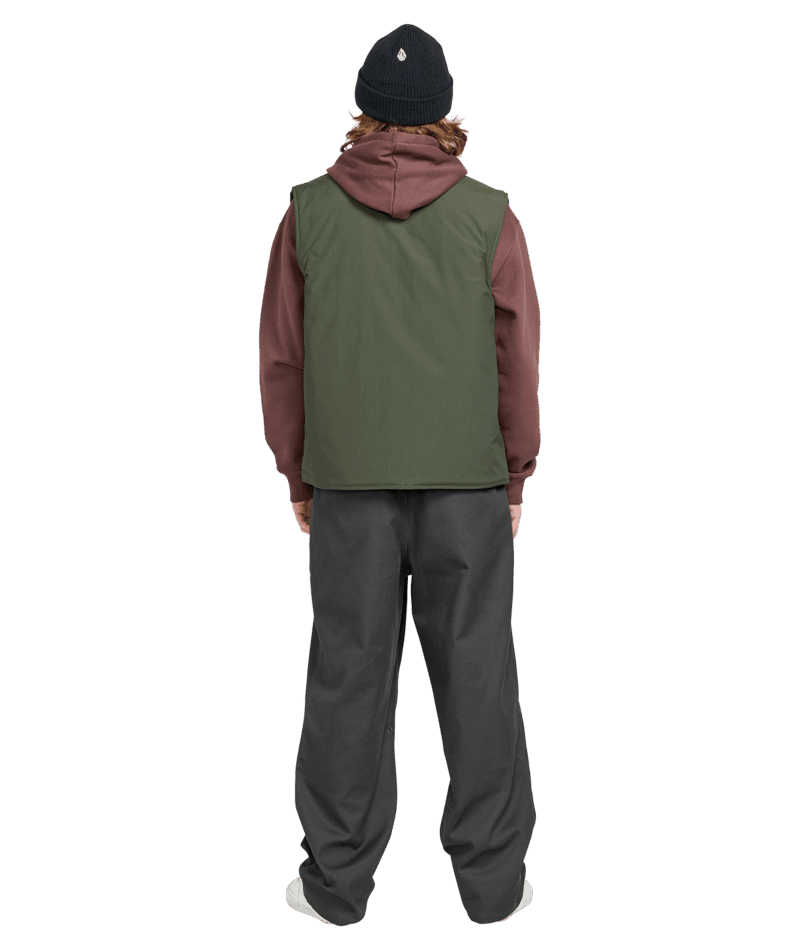 VOLCOM Billow Twill Pants Asphalt Black Men's Pants Volcom 