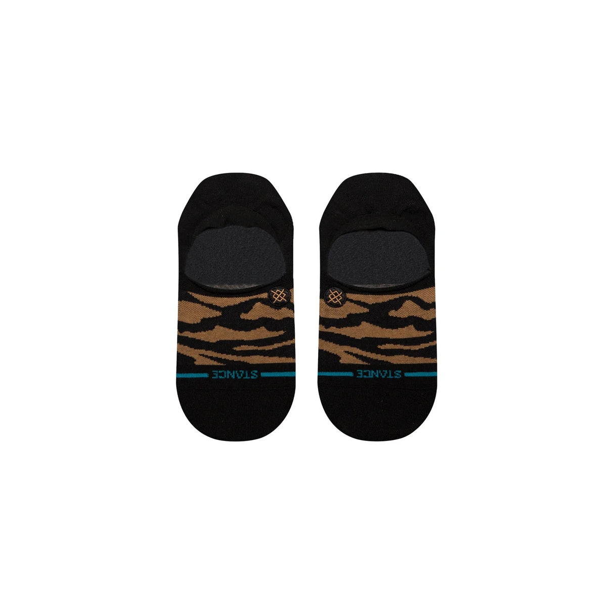 STANCE Women's Animalistic No Show Socks Blackbrown Women's Socks Stance 