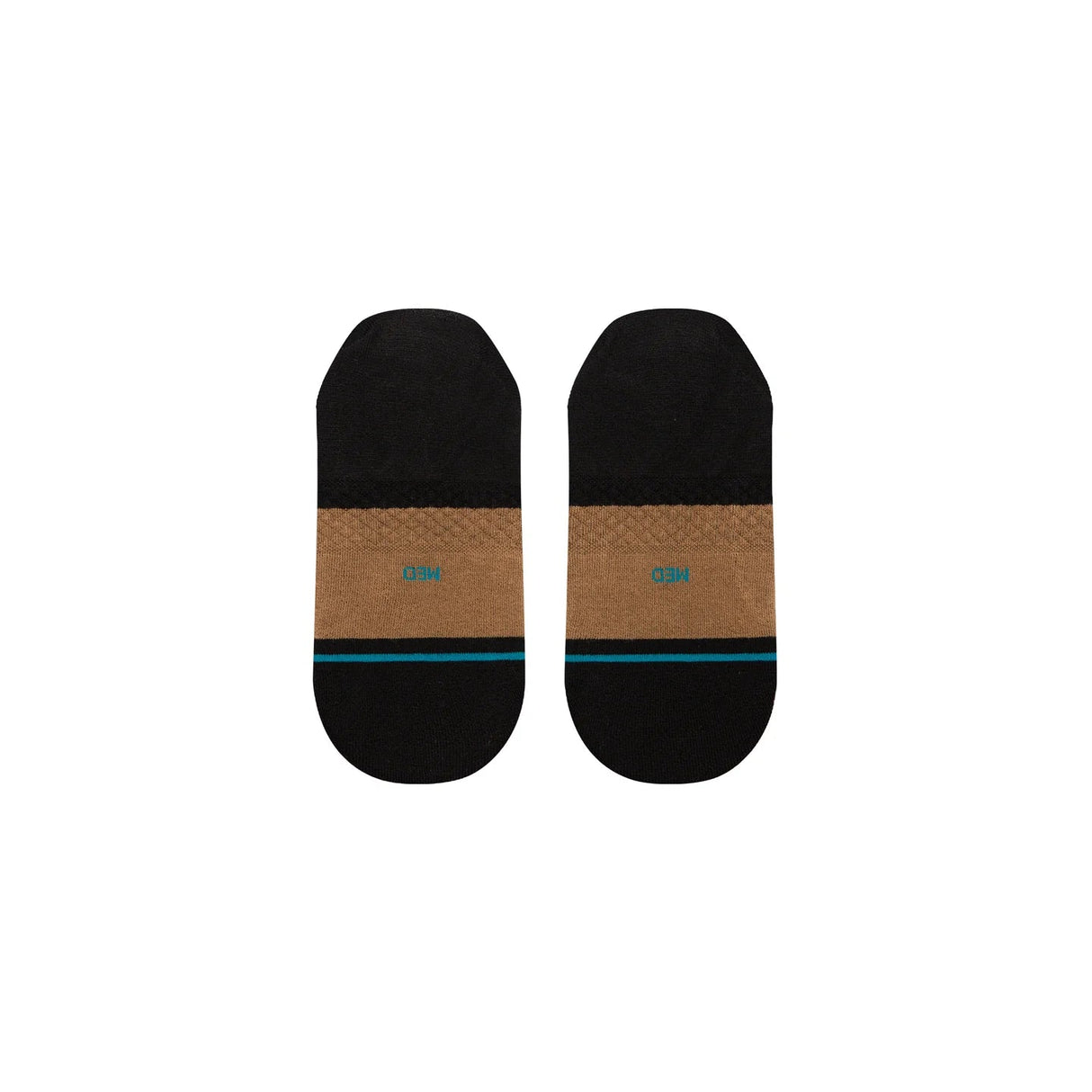 STANCE Women's Animalistic No Show Socks Blackbrown Women's Socks Stance 
