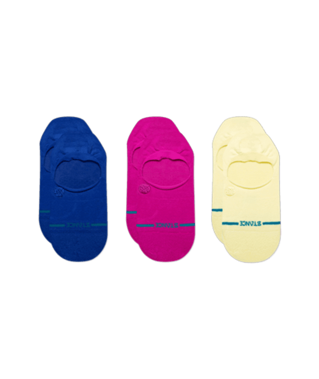 STANCE Women's Icon No Show Socks 3 Pack Cobalt Blue Women's Socks Stance 