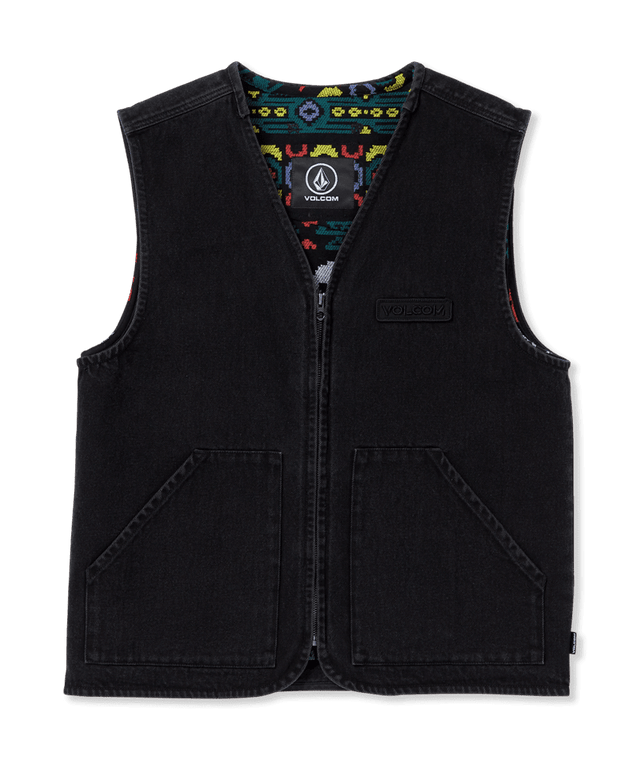 VOLCOM Skate Vitals Collin Provost Vest Black Men's Vests Volcom 
