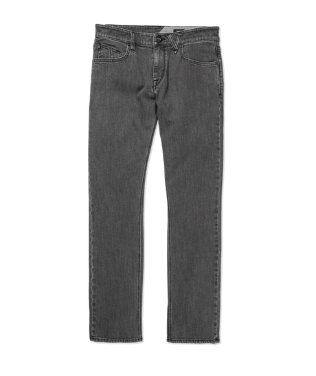 VOLCOM Vorta Slim Fit Jean Easy Enzyme Grey Men's Denim Volcom 