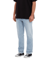 VOLCOM Vorta Slim Fit Denim Sandy Indigo Men's Denim Volcom 