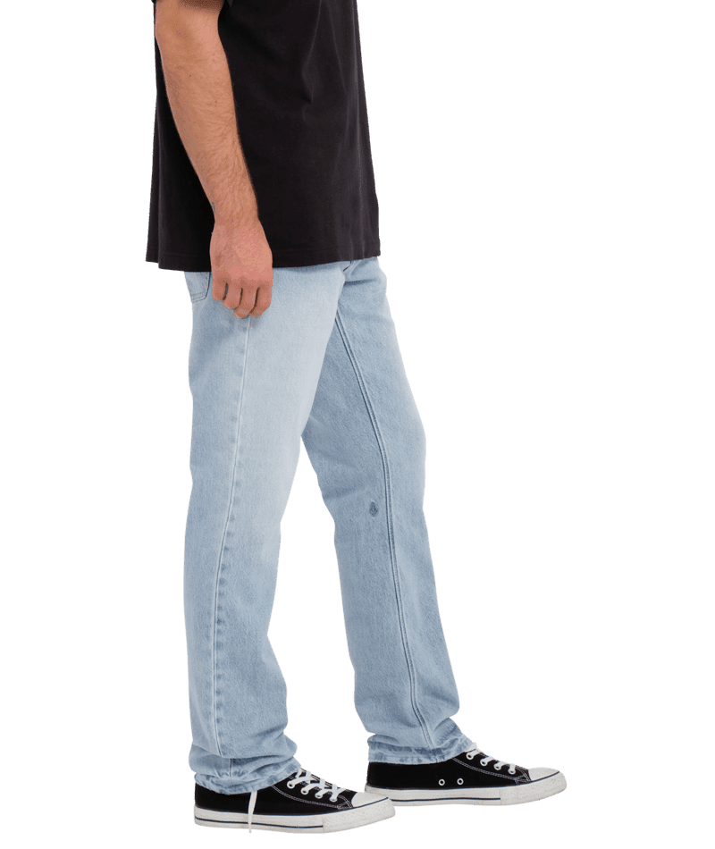 VOLCOM Vorta Slim Fit Denim Sandy Indigo Men's Denim Volcom 