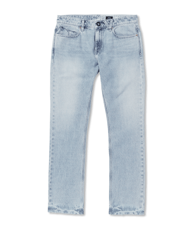 VOLCOM Vorta Slim Fit Denim Sandy Indigo Men's Denim Volcom 
