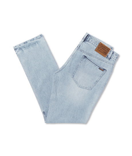 VOLCOM Vorta Slim Fit Denim Sandy Indigo Men's Denim Volcom 