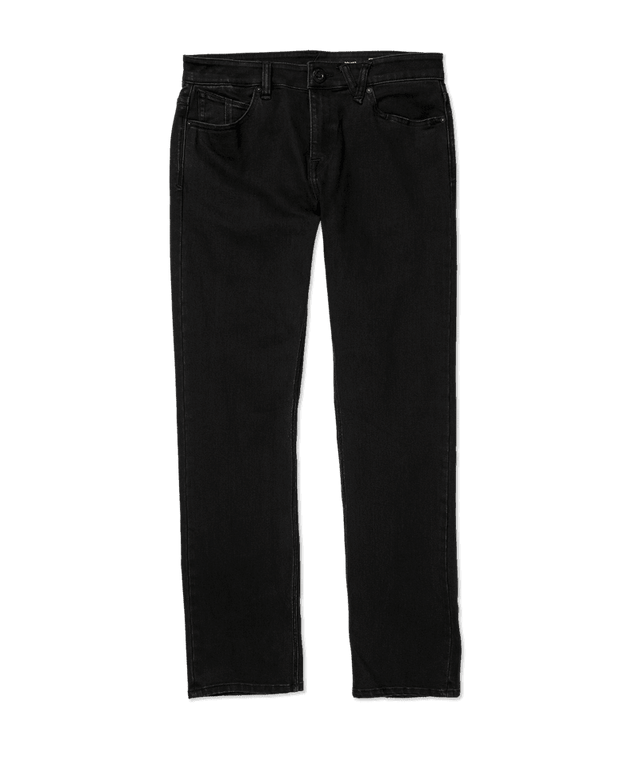 VOLCOM Solver Modern Fit Jeans Black Out Men's Denim Volcom 