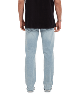 VOLCOM Solver Denim Pants Powder Blue Men's Denim Volcom 