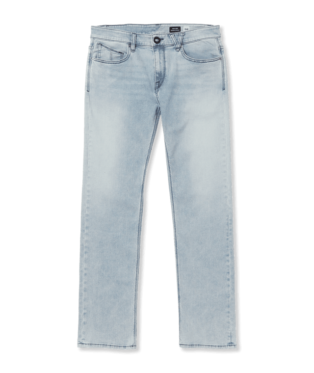 VOLCOM Solver Denim Pants Powder Blue Men's Denim Volcom 