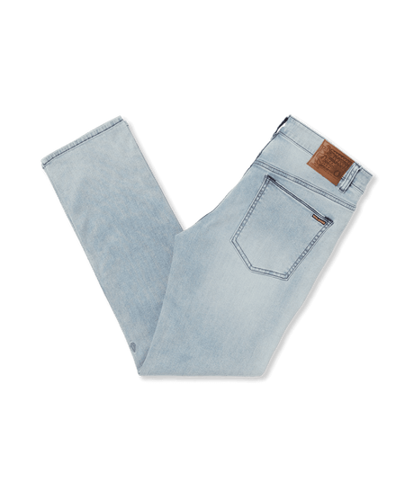 VOLCOM Solver Denim Pants Powder Blue Men's Denim Volcom 
