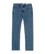 VOLCOM Solver Modern Fit Denim Washed Blue Men's Denim Volcom 