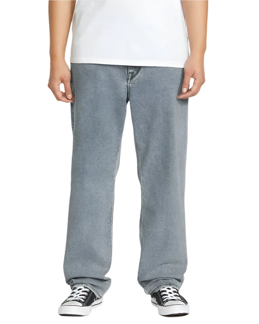 VOLCOM Modown Relaxed Fit Denim Ash Blue Men's Denim Volcom 