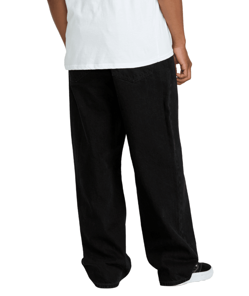 VOLCOM Billow Loose Fit Jeans New Black Men's Denim Volcom 