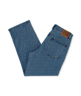 VOLCOM Billow Loose Fit Jeans Washed Blue Men's Denim Volcom 