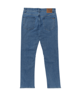 VOLCOM Solver Modern Fit Denim Deep River Blues Men's Denim Volcom 