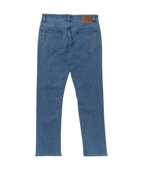 VOLCOM Solver Modern Fit Denim Deep River Blues Men's Denim Volcom 